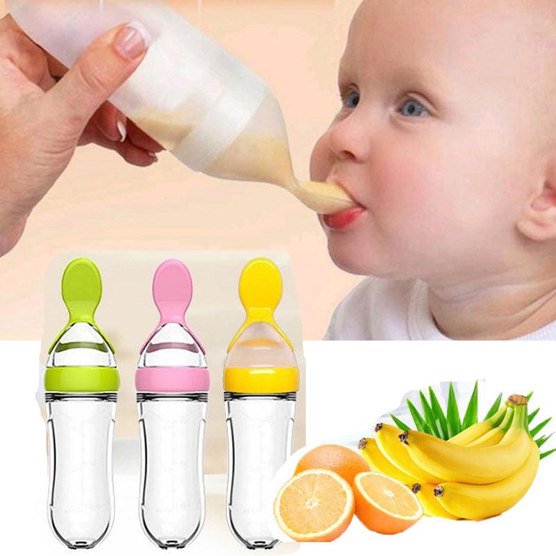 Biberon avec cuillère pour nouveau-né | EasyBottle™ - Mon Chouchou d'amour